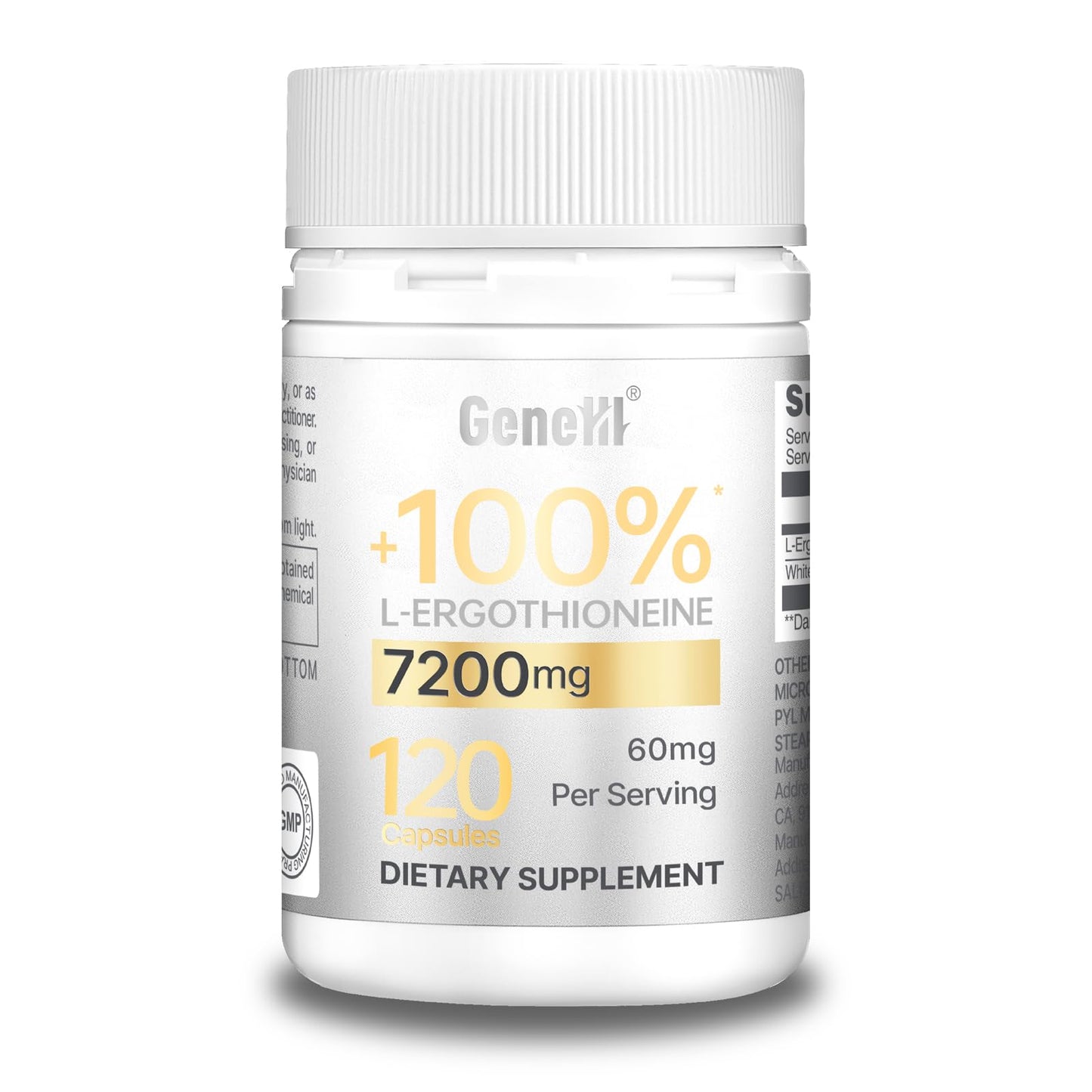 GENEIII Skin Health Supplement Capsule 120 Count