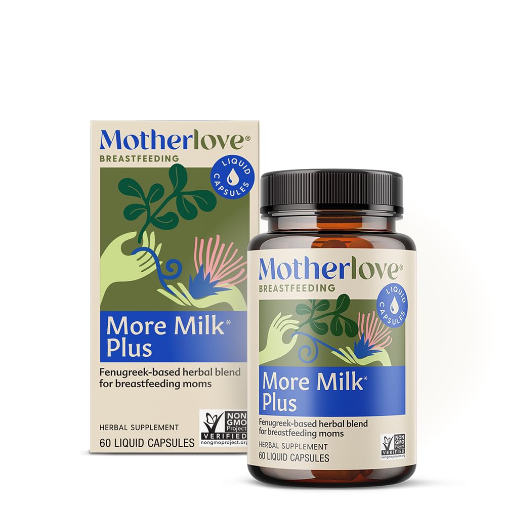 Motherlove More Milk Plus Liquid Capsule 60 Count