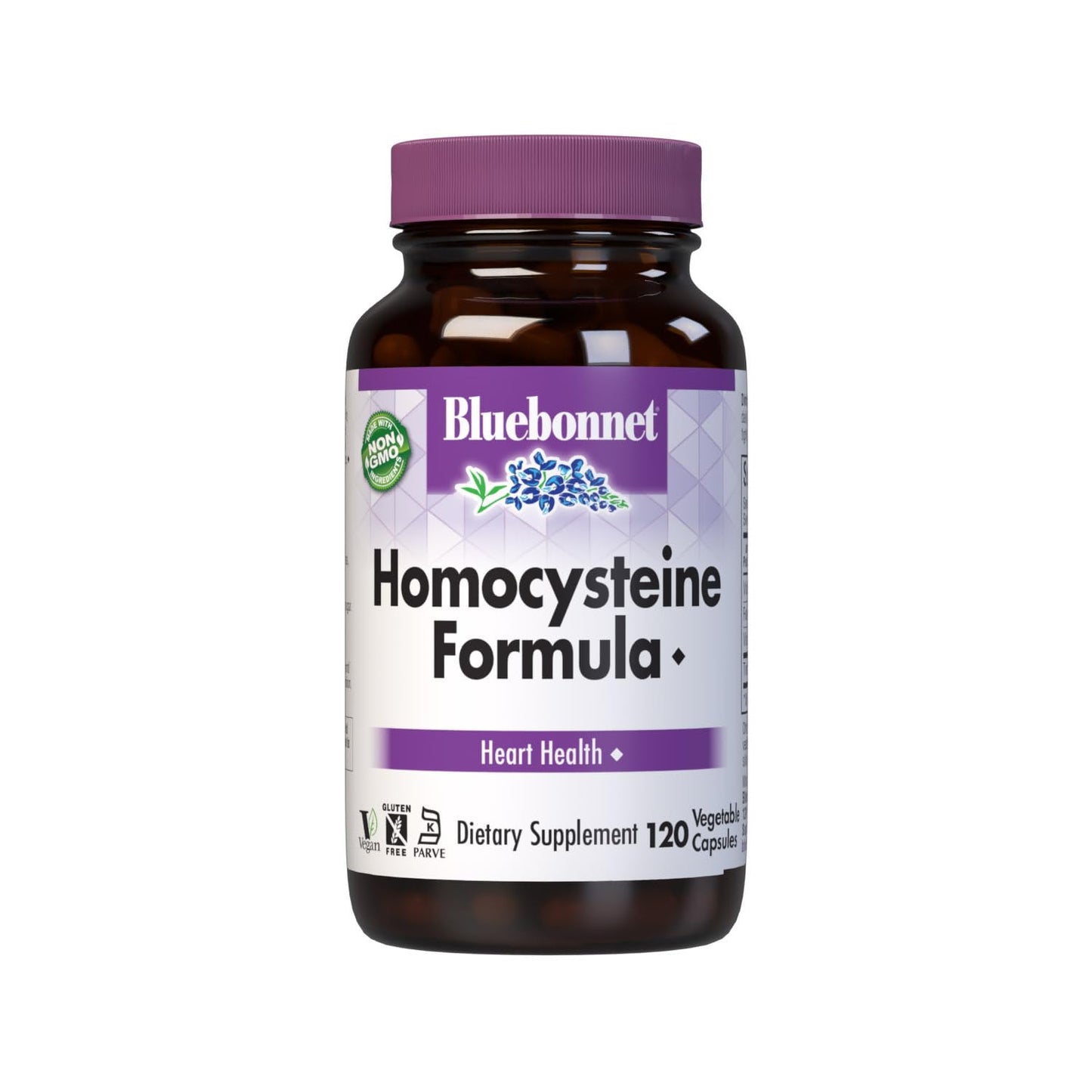 BlueBonnet Homocysteine Formula Supplement Capsules 120