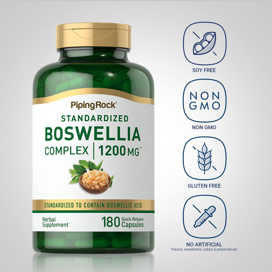 Piping Rock Boswellia Extract Capsules 180