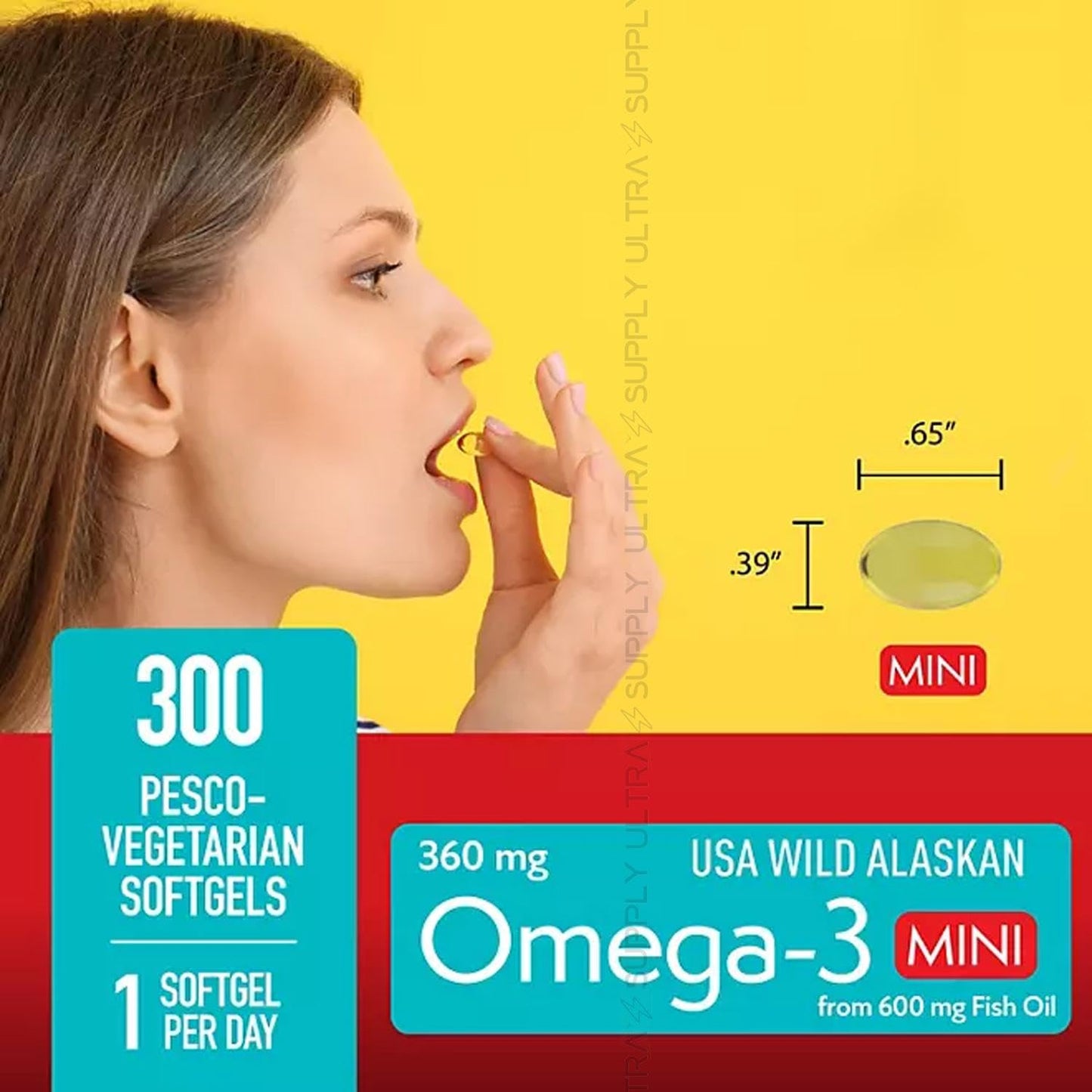 Generic Members Mark Omega-3 Mini Softgel 300 Count