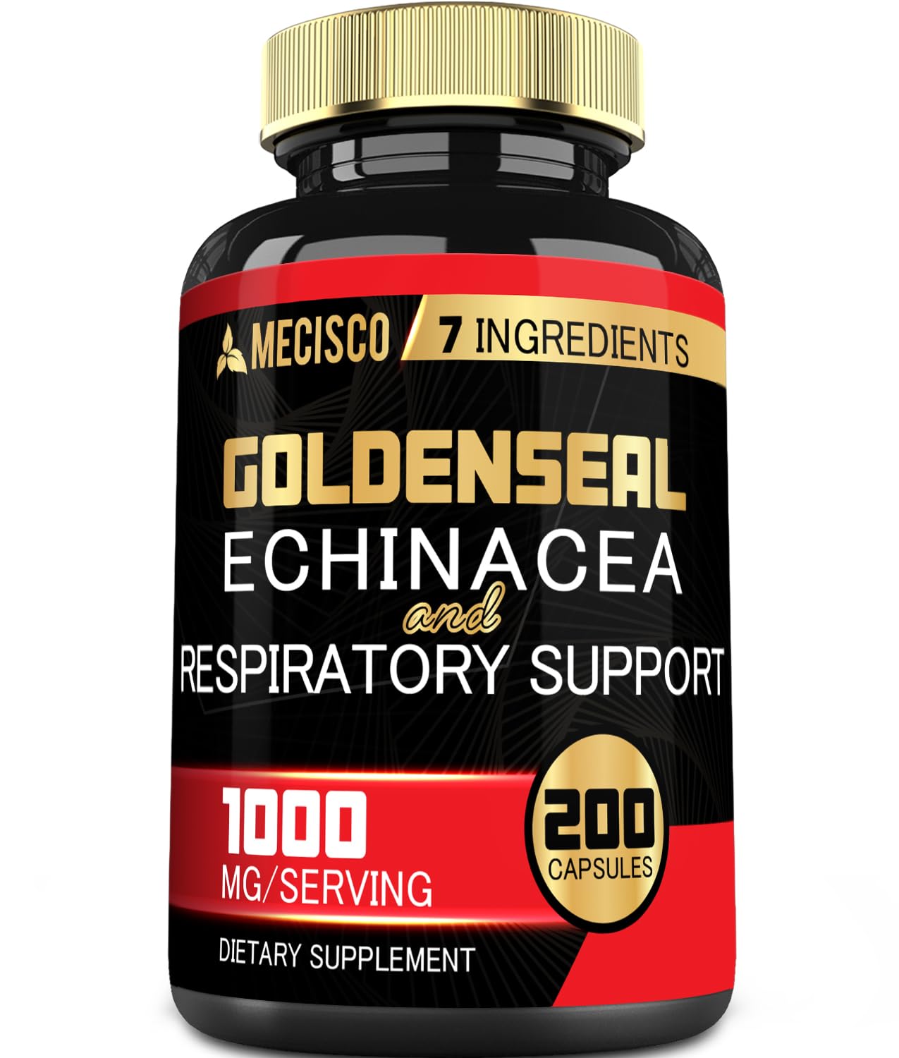 Mecisco Goldenseal Root Capsule, 200 Capsules