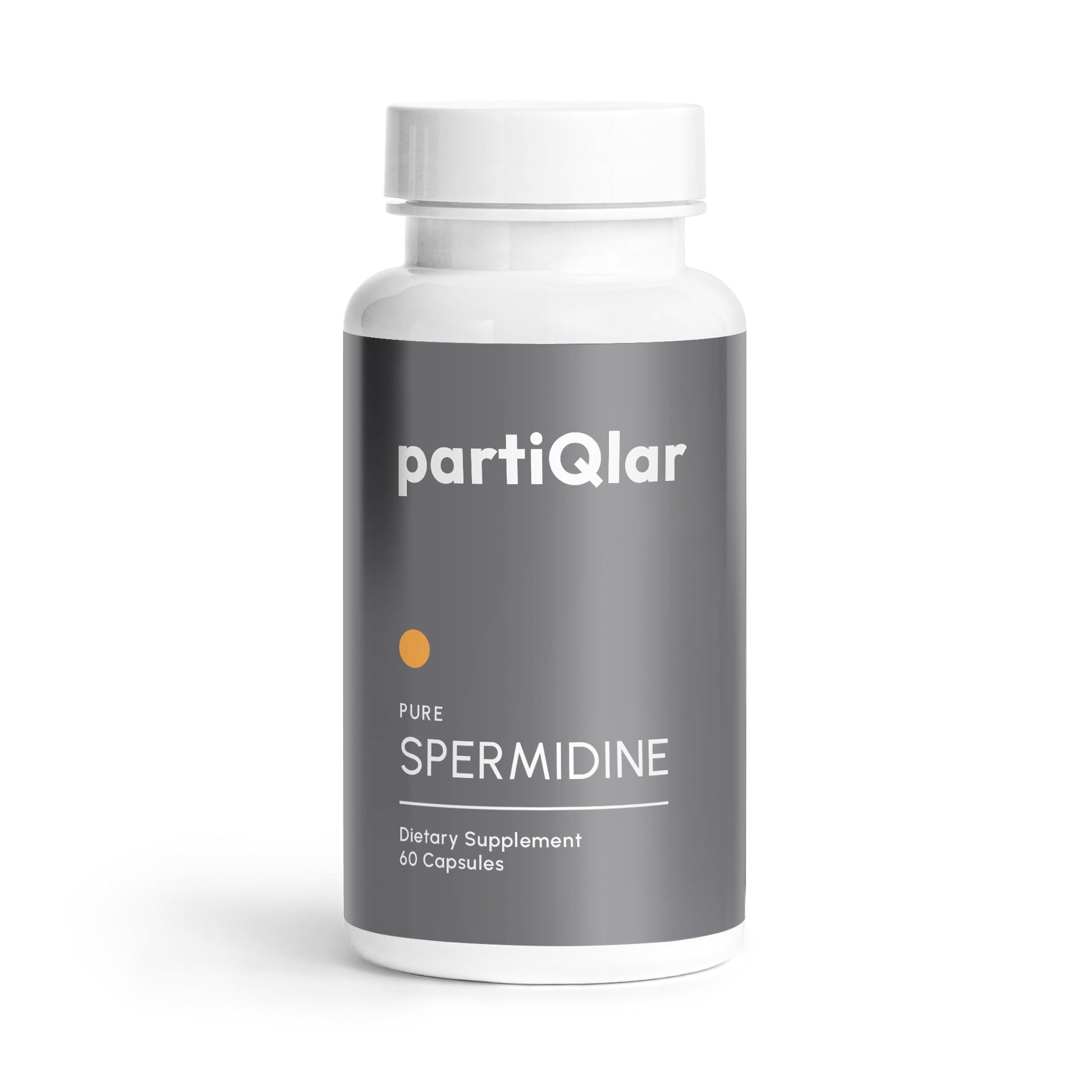partiQlar Spermidine Supplements for Men & Women - 10mg Longevity Capsule, 60 Count