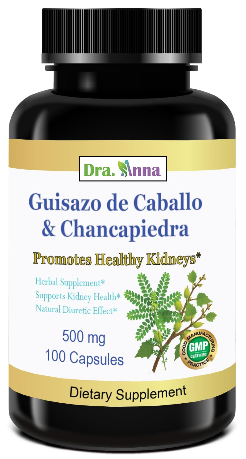 DRA. ANNA Guisazo de Caballo & Chancapiedra, 100 Capsules