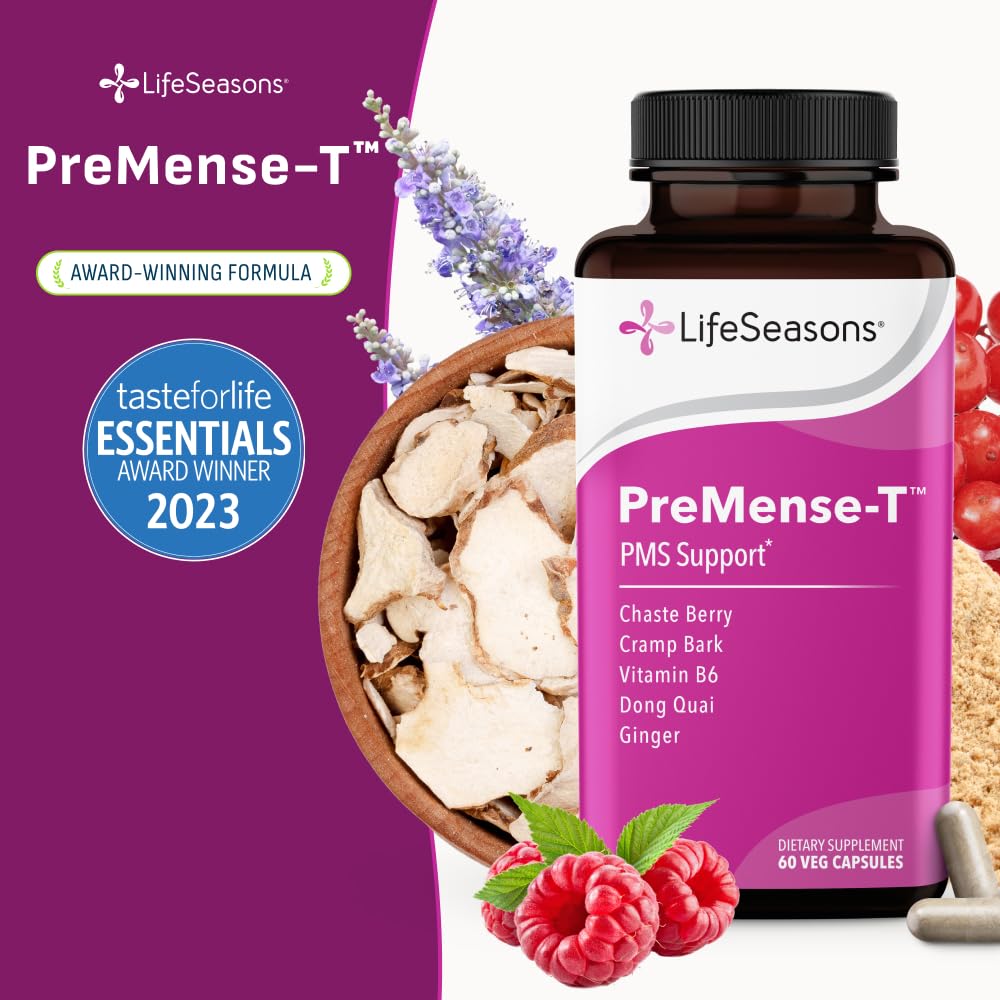 LifeSeasons Premense-T PMS Support Capsules 60