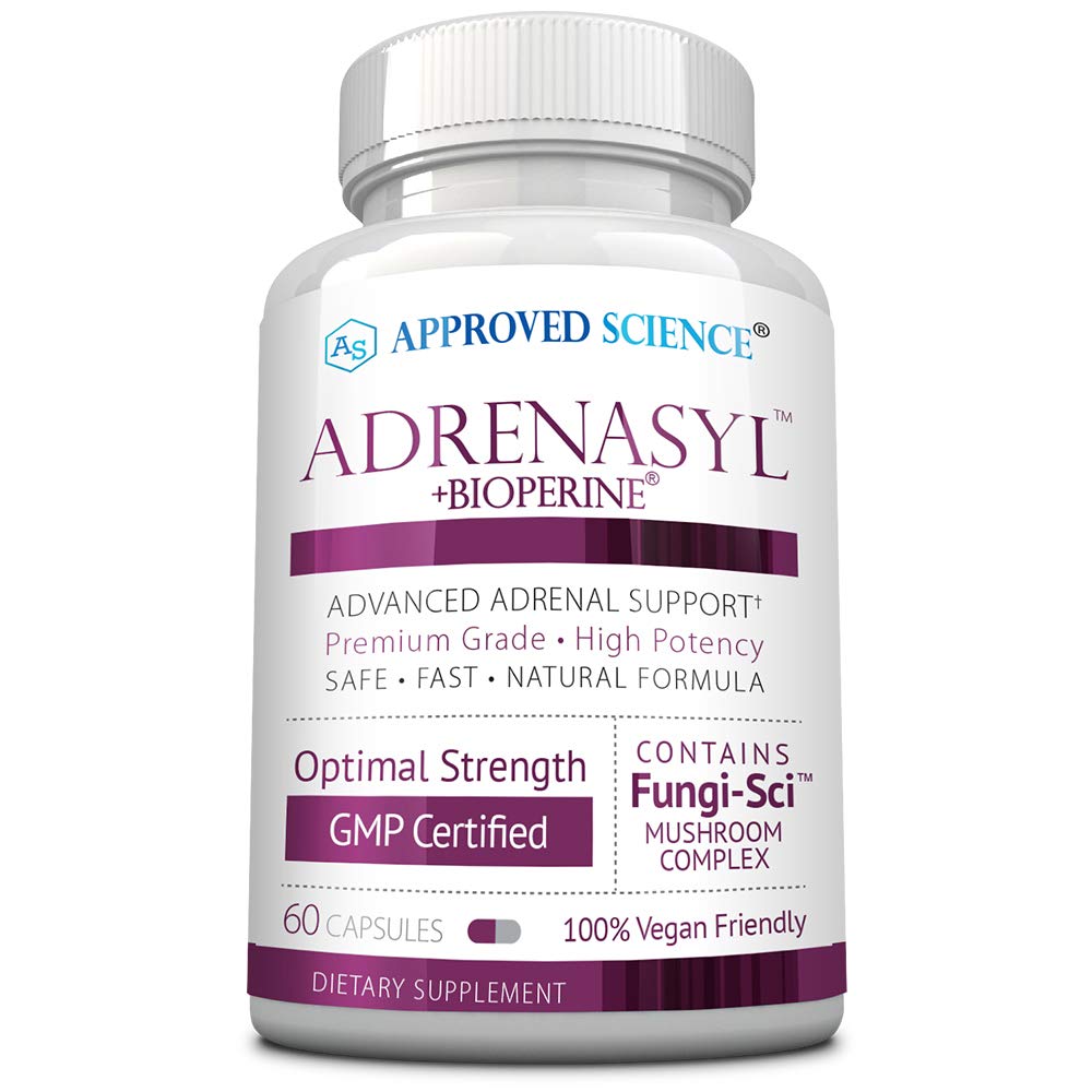 Approved Science Adrenasyl Adrenal Gland Support 60 Capsules