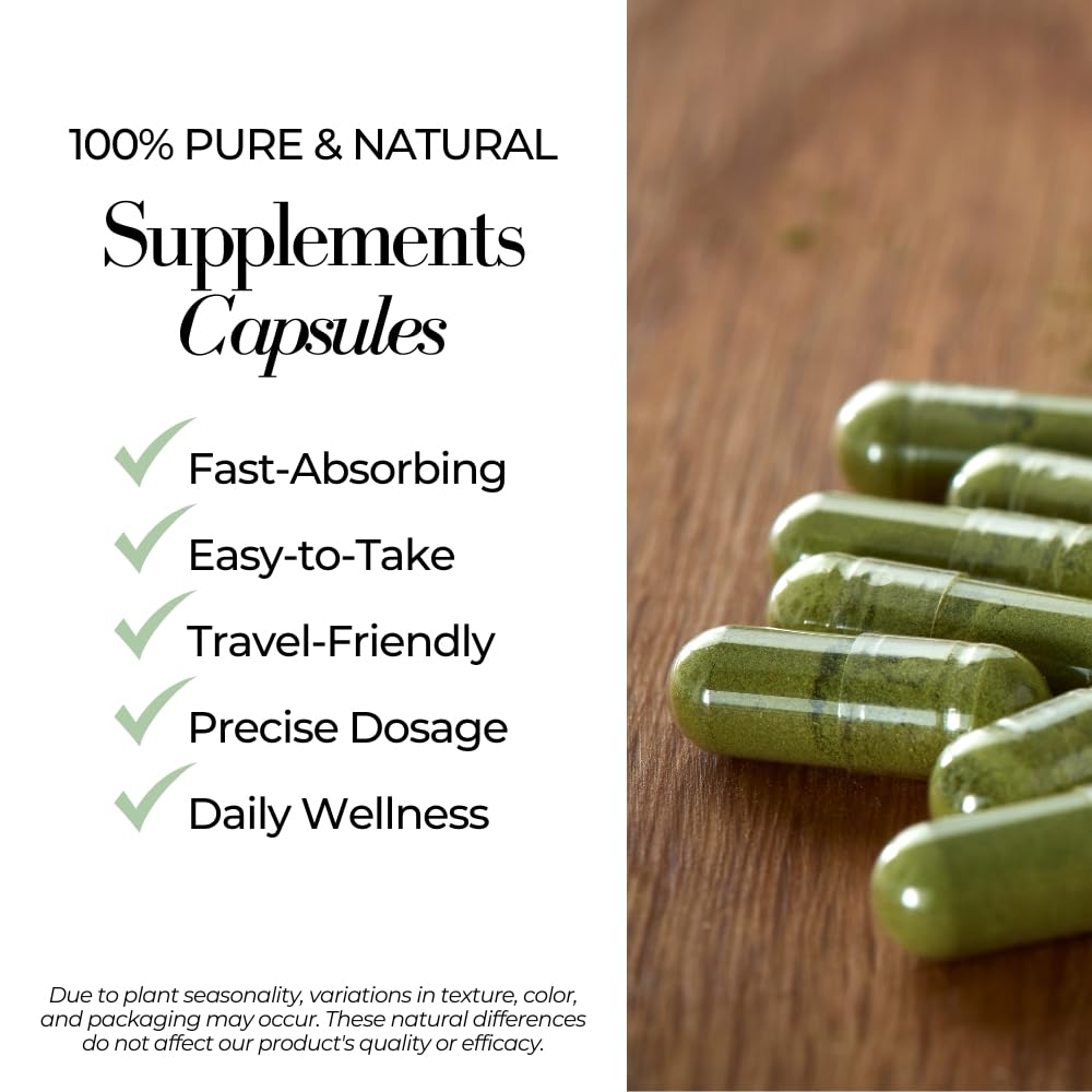 Selah Organics Natural Healing & Wellness Moringa Capsules Capsule 60 Count