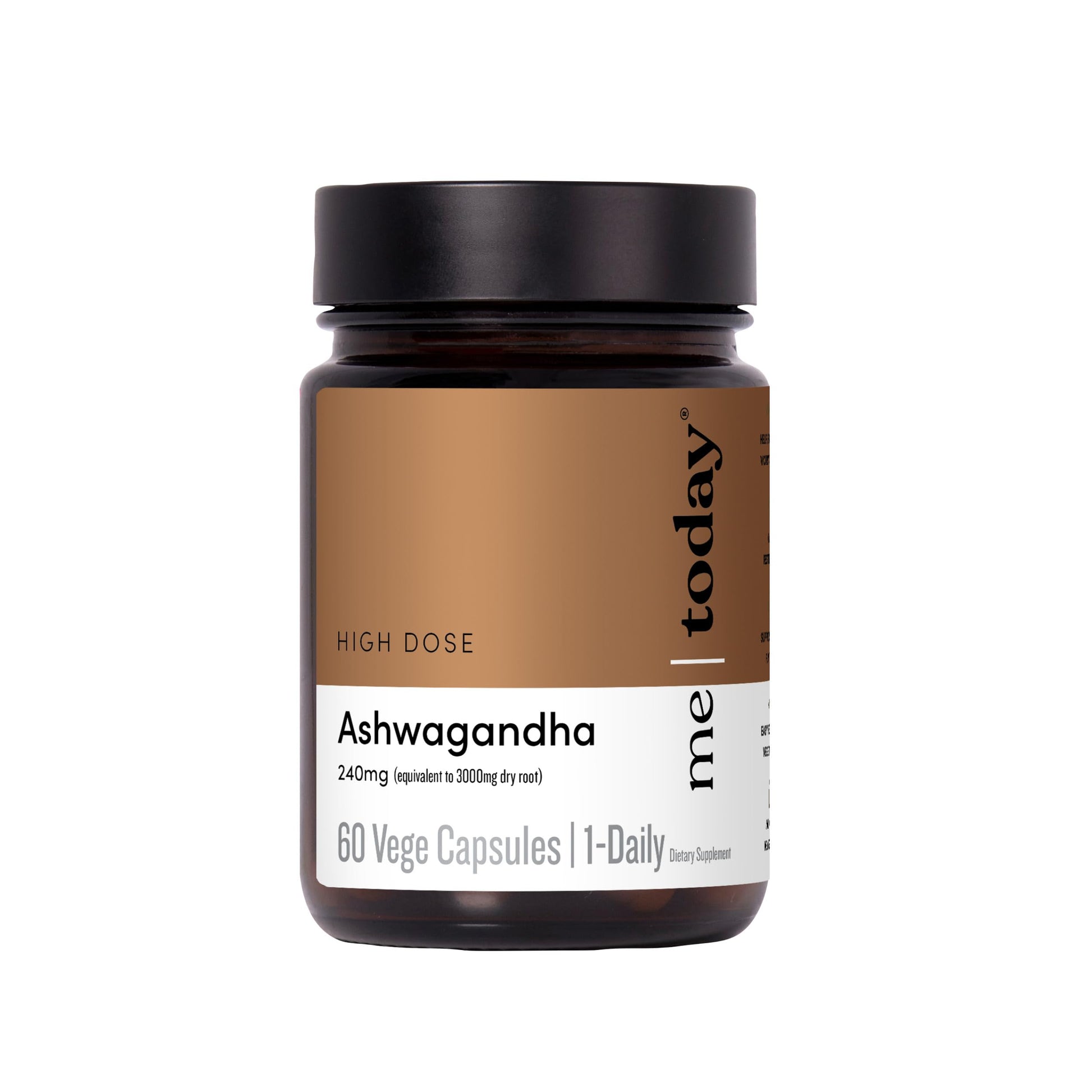 me today Ashwagandha Supplement Capsules, 60 Capsules