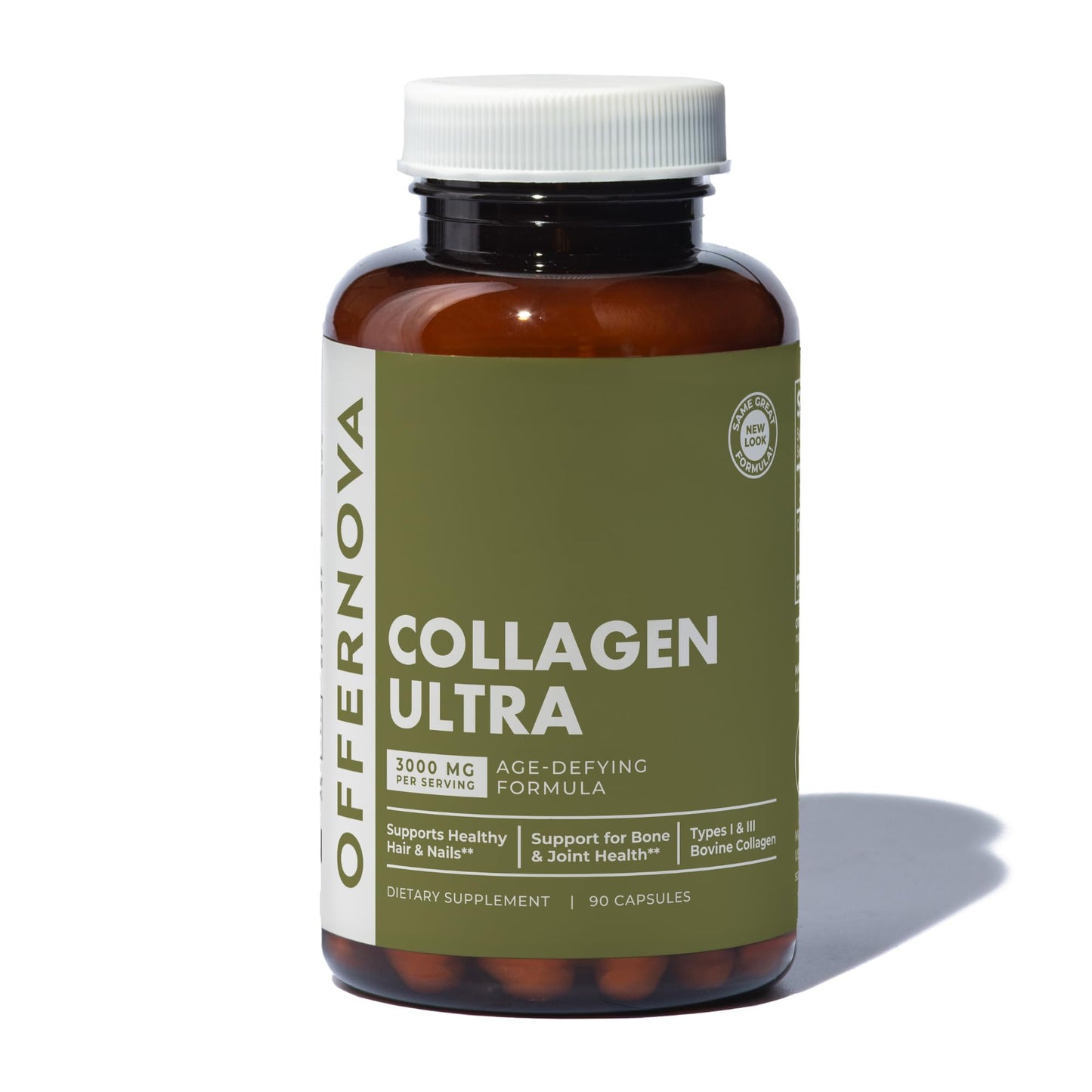 Offernova Collagen Ultra Hydrolyzed Collagen Supplements 90 Capsules