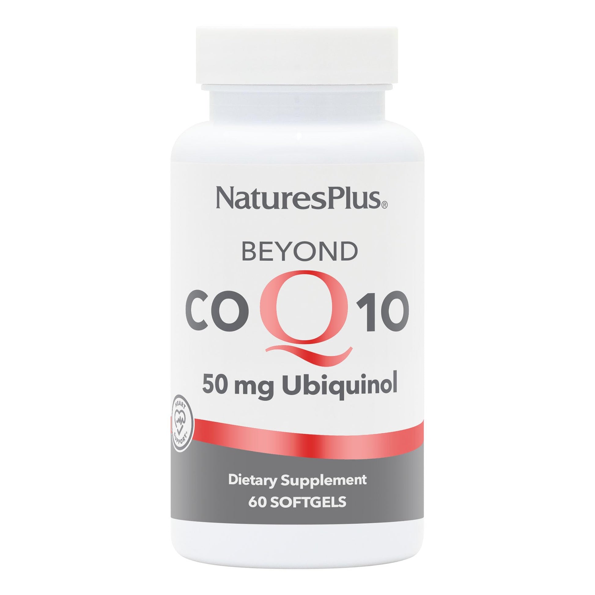 NaturesPlus Beyond CoQ10 50 mg Ubiquinol Softgels, 60 Count