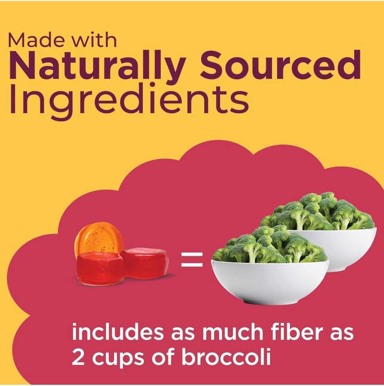 Generic Fiber Care Prebiotic Gummies, 240 Gummies