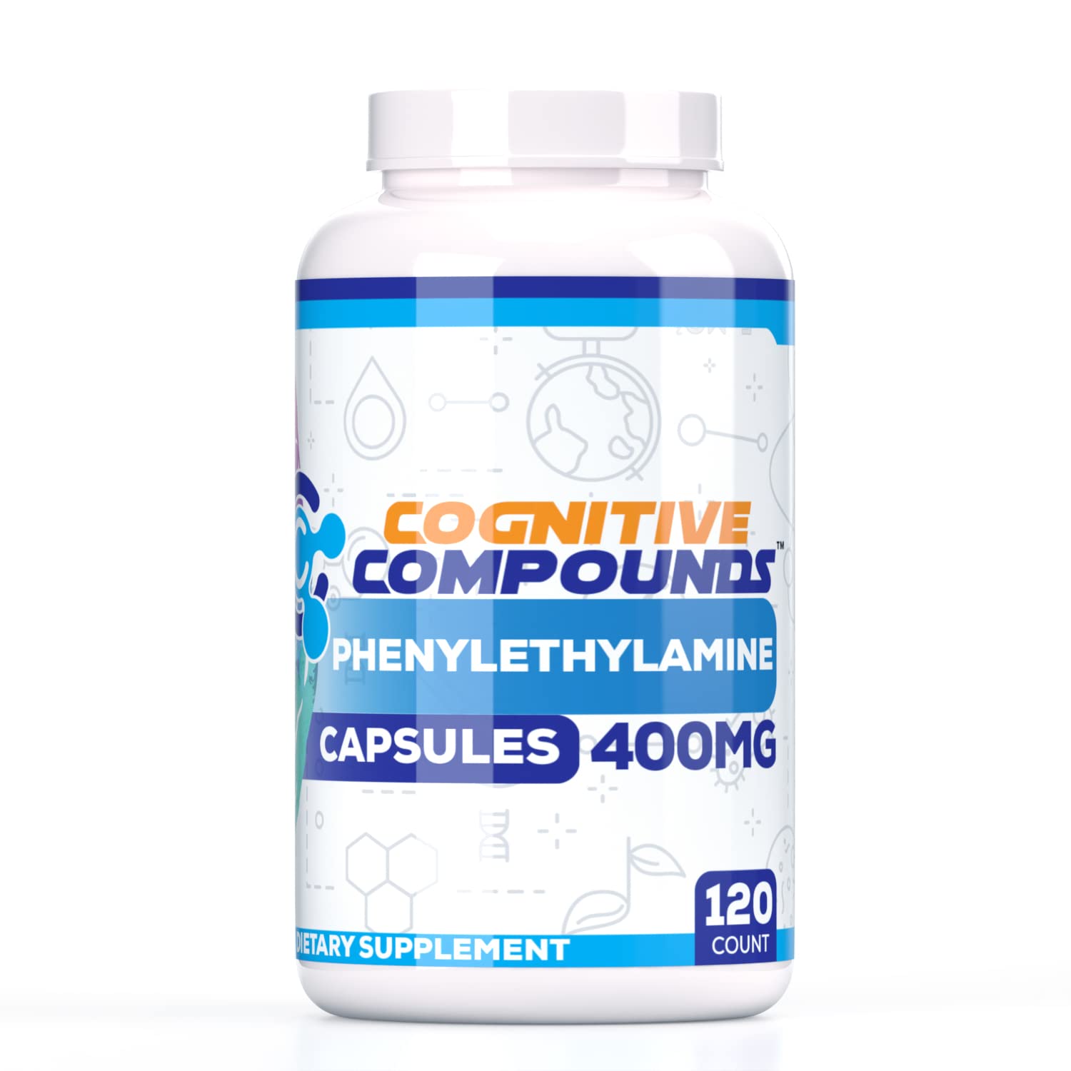 COGNITIVE COMPOUNDS Phenylethylamine (Pea) Capsules 120 Count