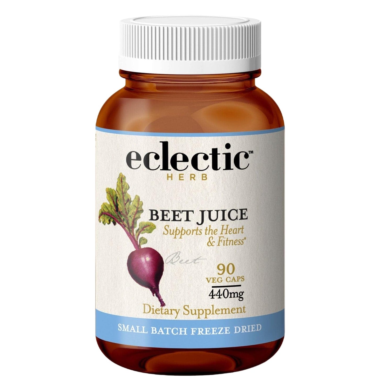 Eclectic Institute Organic Beet Juice Capsules, 90 Capsules