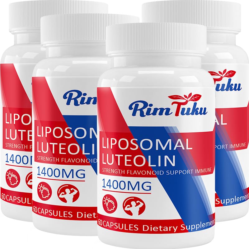 RimTuku Liposomal Luteolin Supplement 1400MG Capsule, 240 Capsules