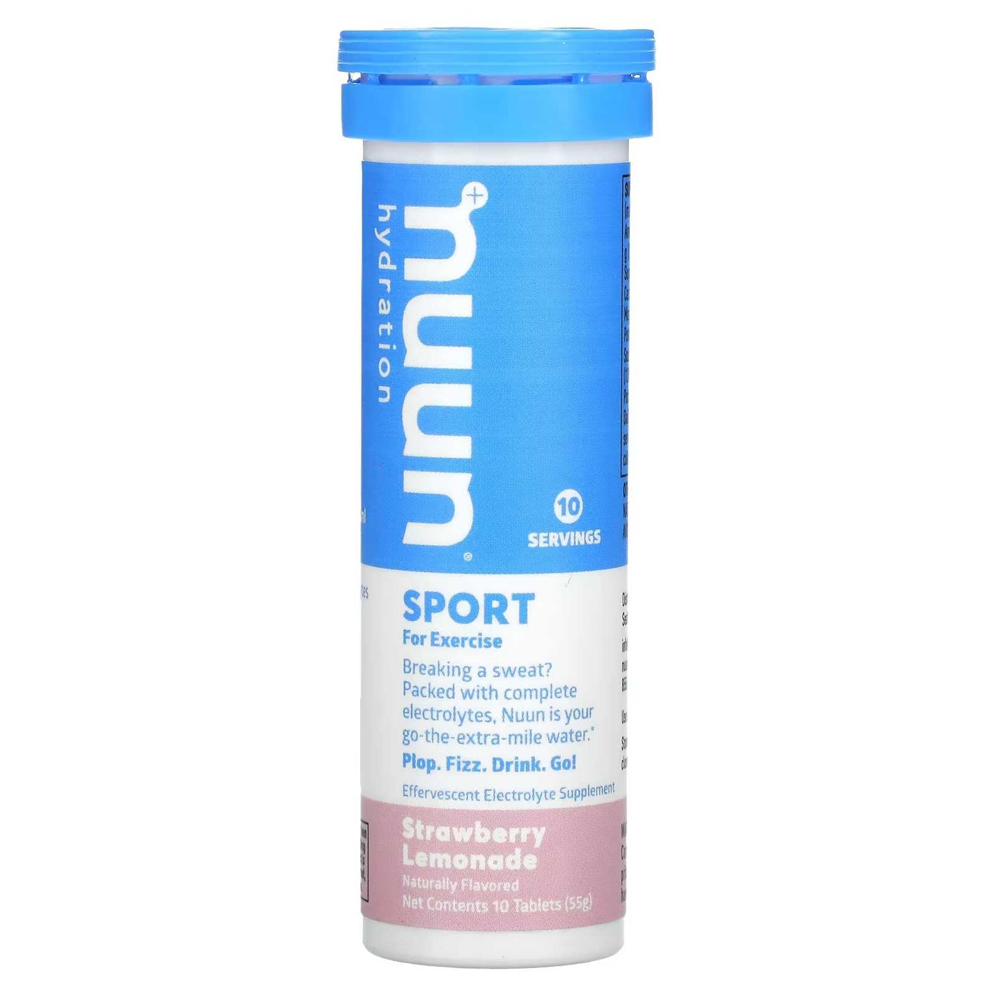 Nuun Active Strawberry Lemonade Electrolyte Drink Tablets, 30 Tablets