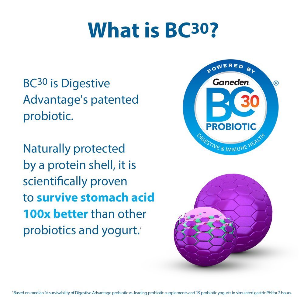 Digestive Advantage Probiotic Gummies 120 Count