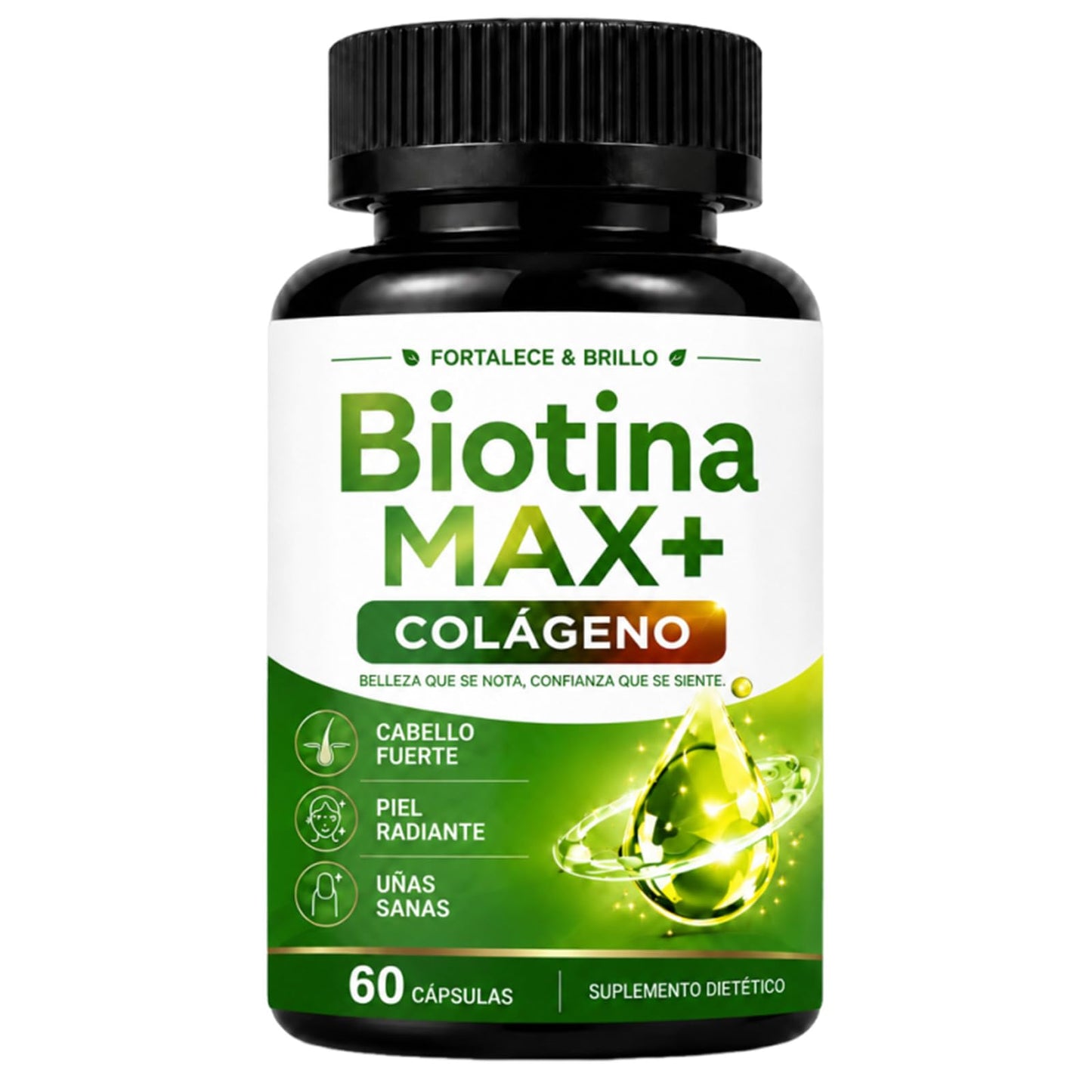 BunnyPal Biotina Max Colageno Capsules, 60 Capsules