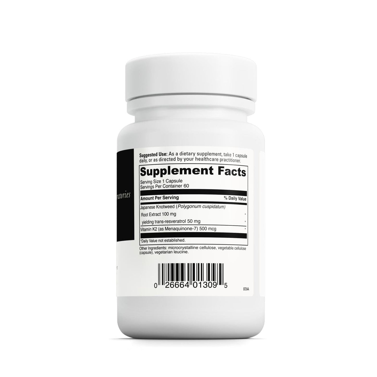 DAVINCI Vitamin K2 & Resveratrol Capsules 60 Count