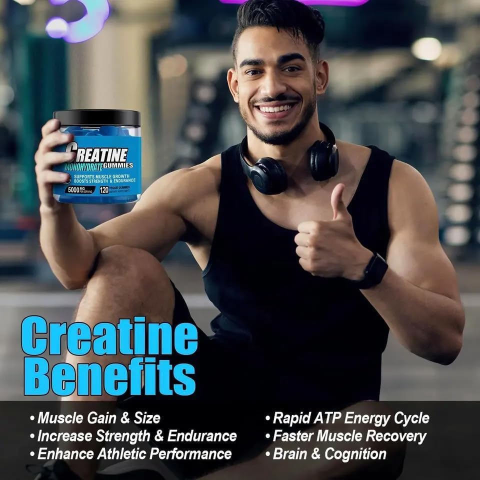 Buy Reliable LLC Creatine Monohydrate Gummies 120 Count