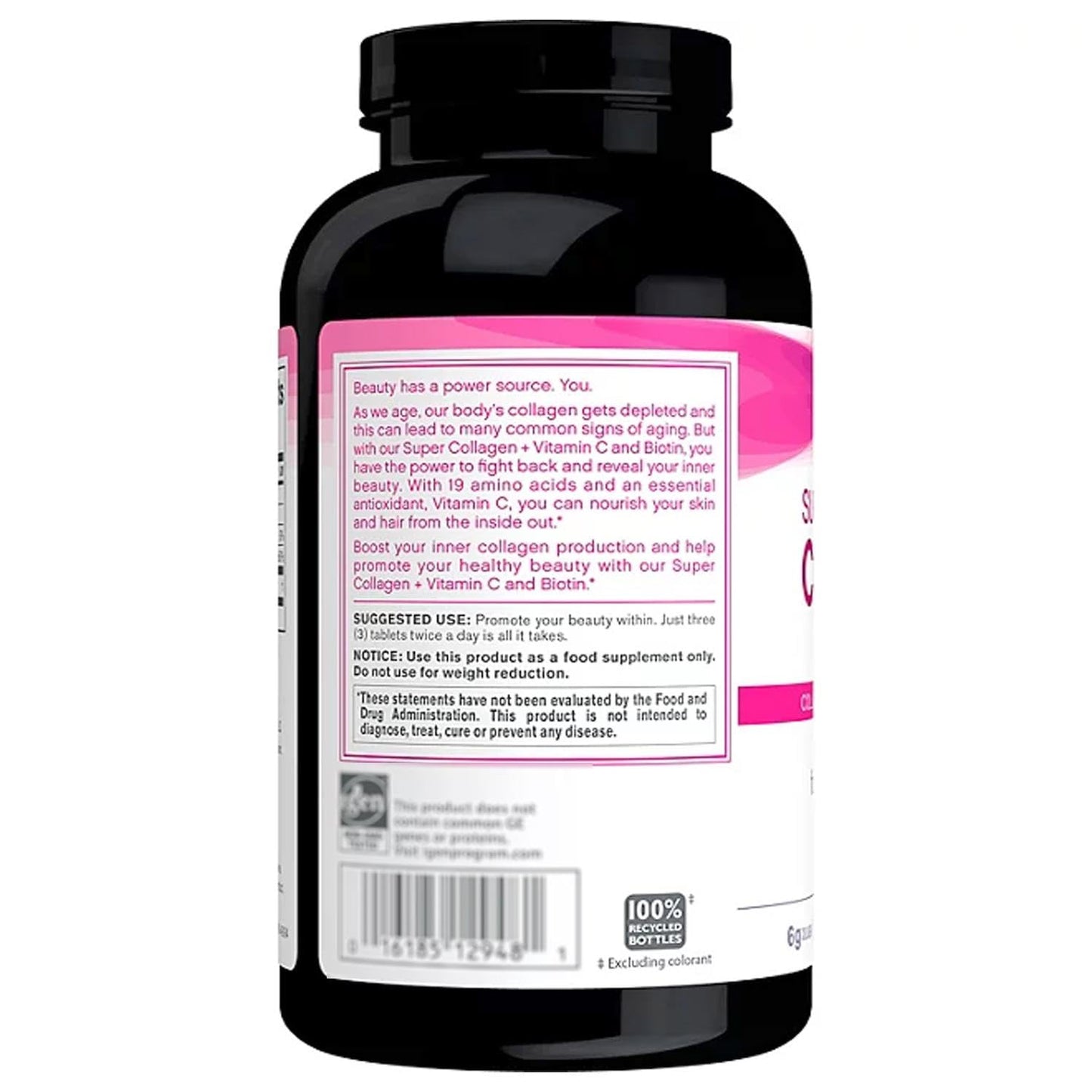 Generic Super-Collagen + Vitamin C & Biotin Tablet, 1 Count