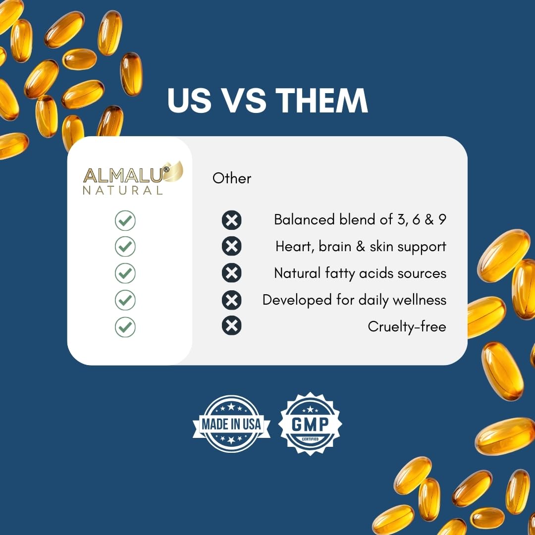 Generic Almalu Omega 369 Omega 3-6-9 Softgel 1 Count