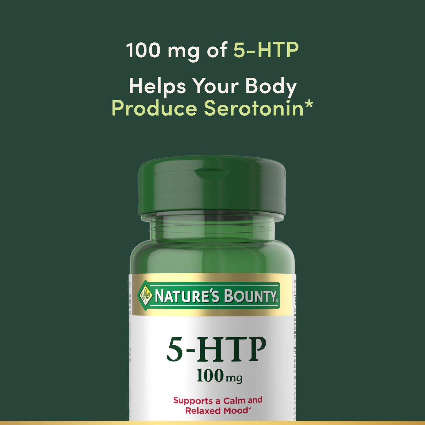 Nature's Bounty 5-HTP Capsules, 60 Count