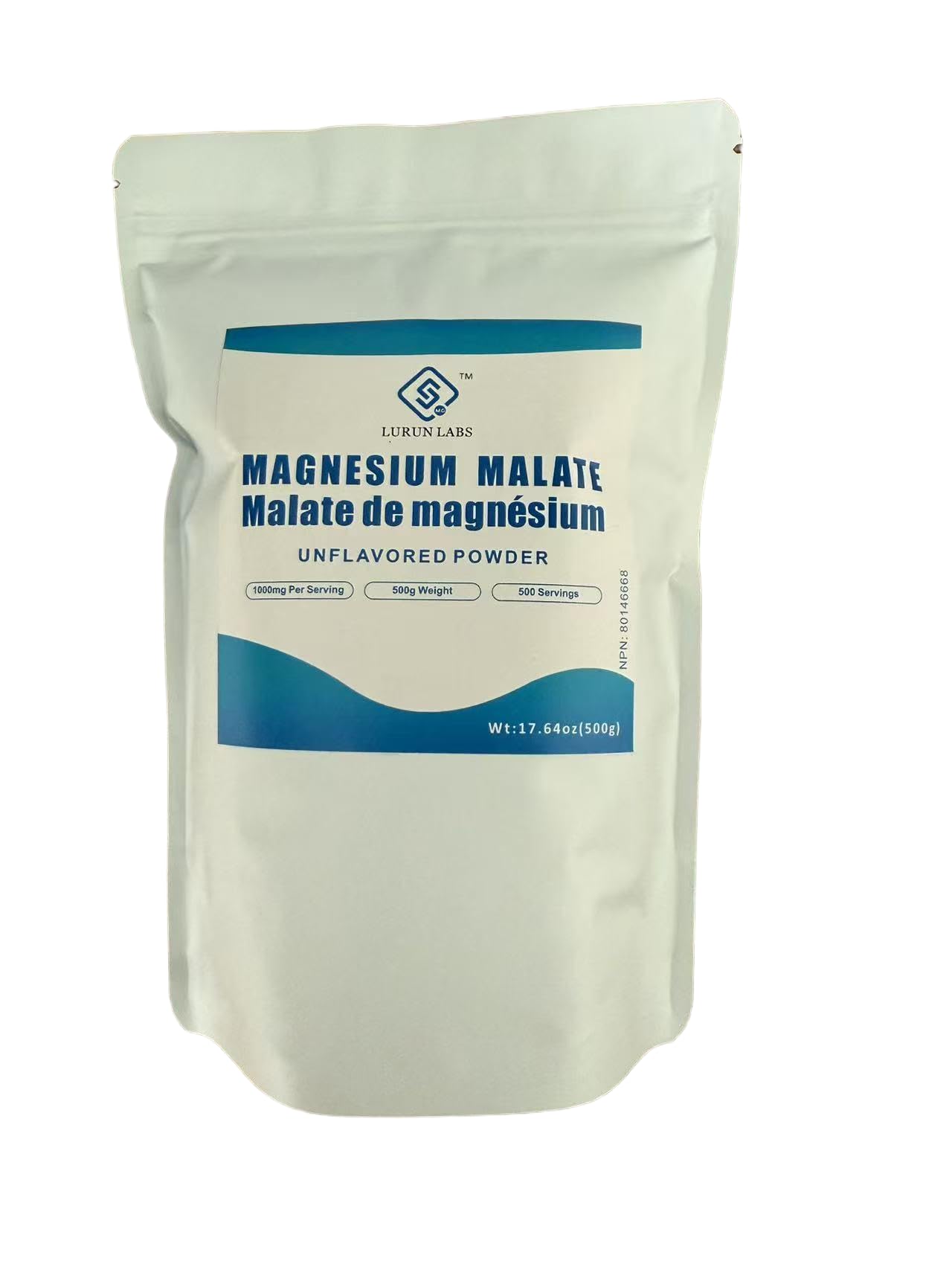 MG LURUN LABS Magnesium Malate Powder 500g