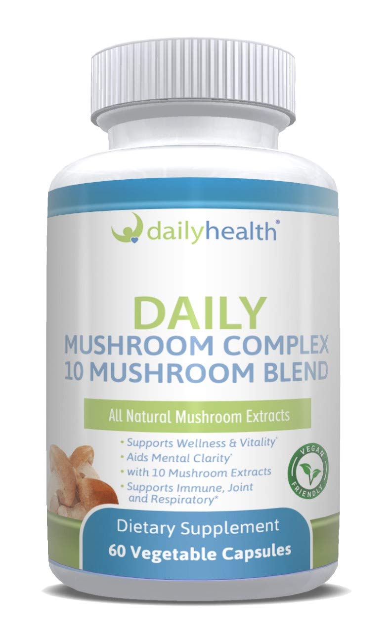 Daily Health 10 Mushroom Blend Complex 60 Capsules