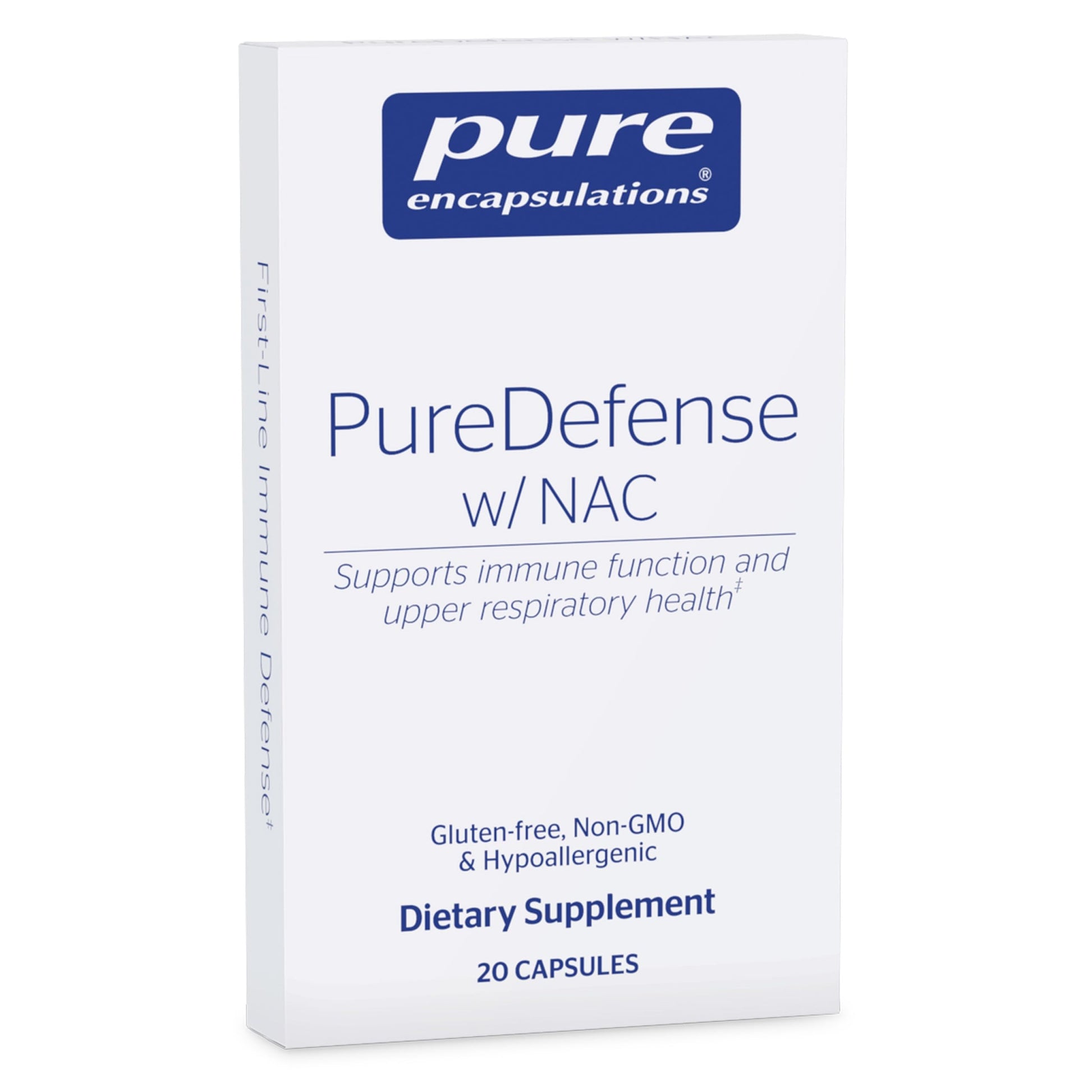 Pure Encapsulations PureDefense with NAC, 20 Capsules