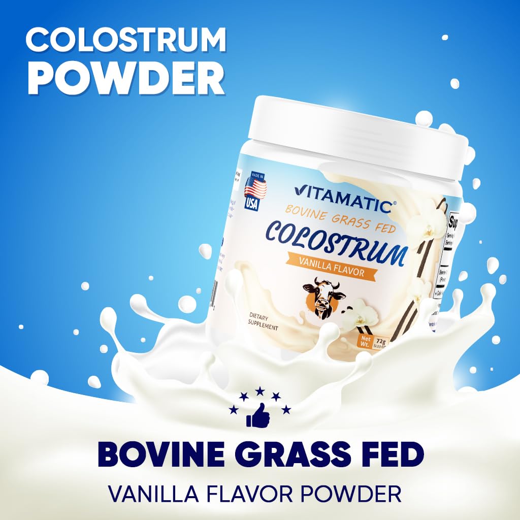 Vitamatic Bovine Colostrum 30% IgG Powder 2.32 oz