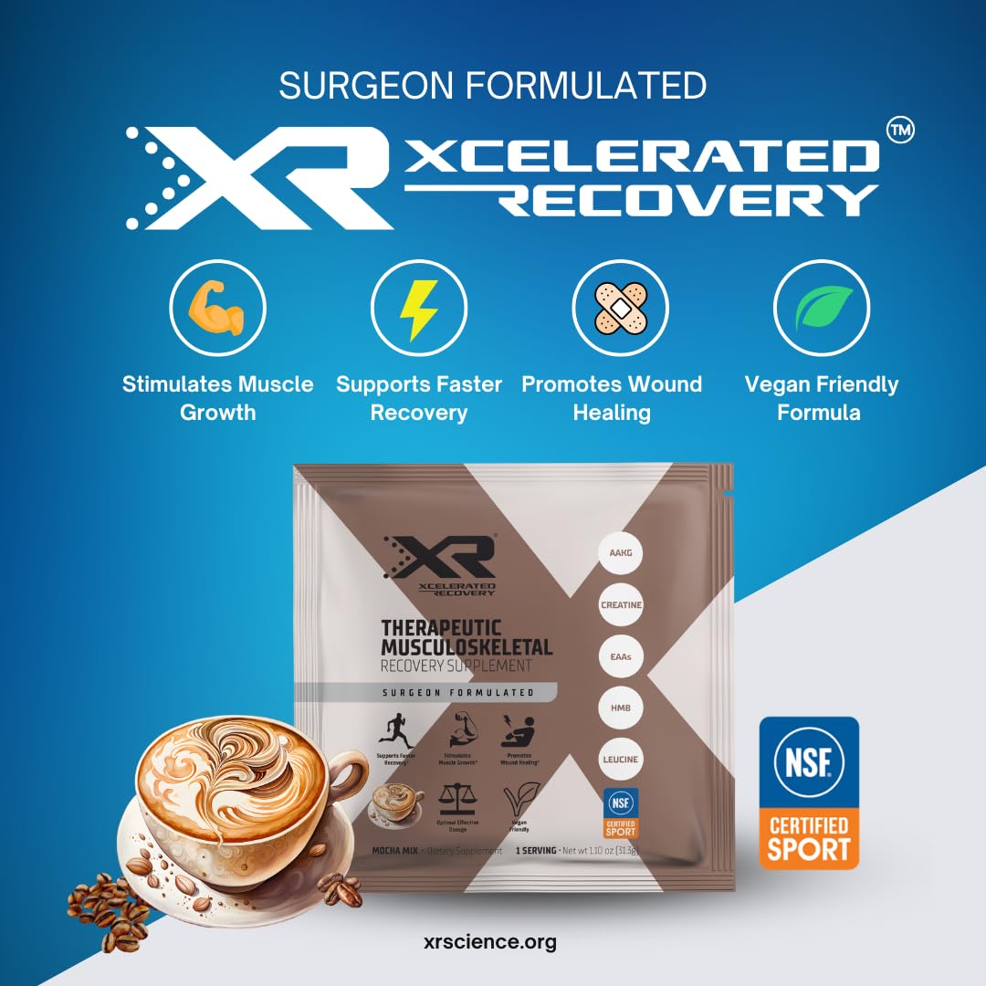 XR Xcelerated Recovery Therapeutic Musculoskeletal Support Supplement Powder 414.4