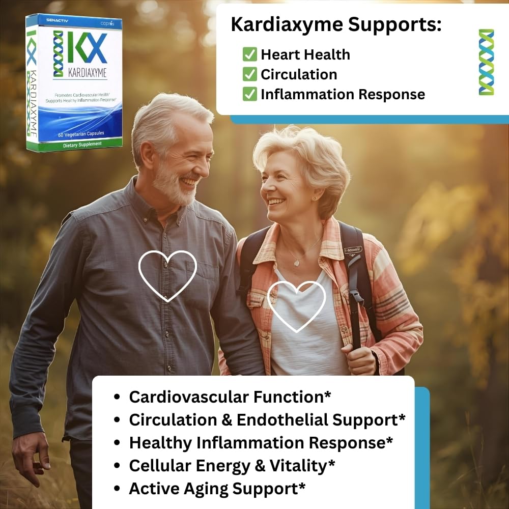 Xooma KardiaXyme Heart & Inflammation Support 60 Capsules