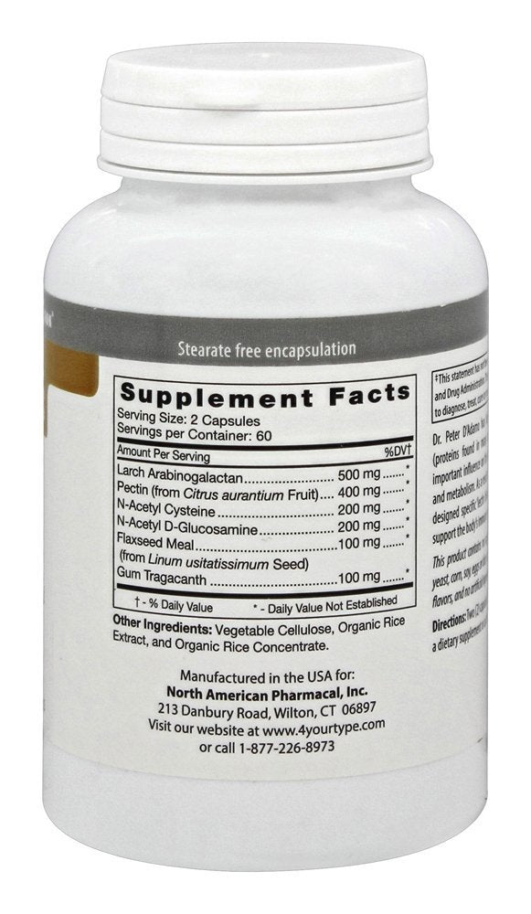 D'Adamo Personalized Nutrition Deflect B Capsules 120 Count