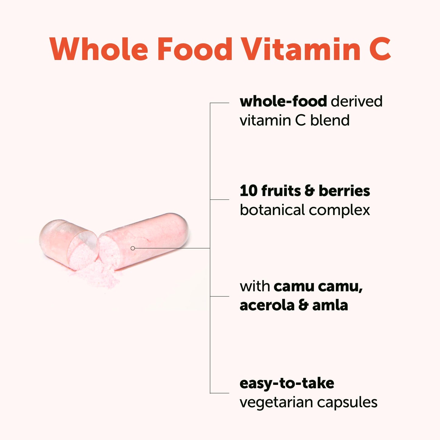 Micro Ingredients Whole Food Vitamin C Complex Capsule 240