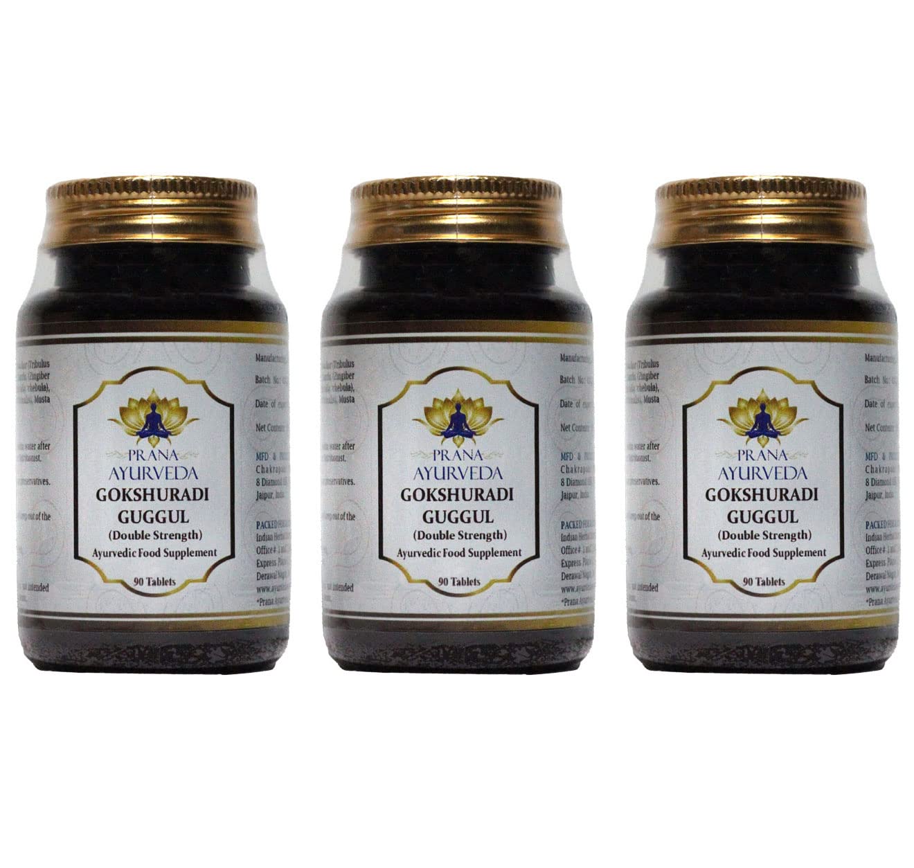 Prana Ayurveda Gokshuradi Guggulu (Double Strength) Tablets, 270 Count