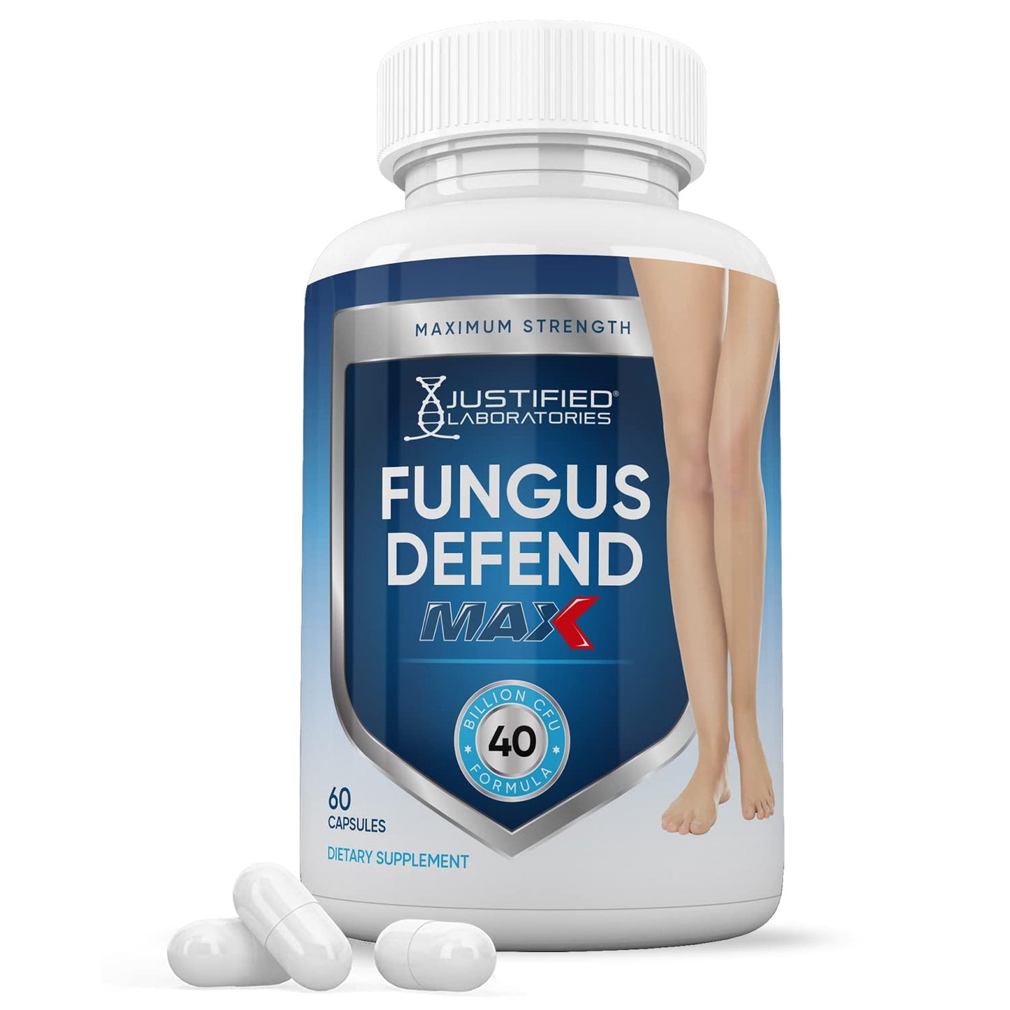 Justified Laboratories Fungus Defend Max Capsule 1 Count