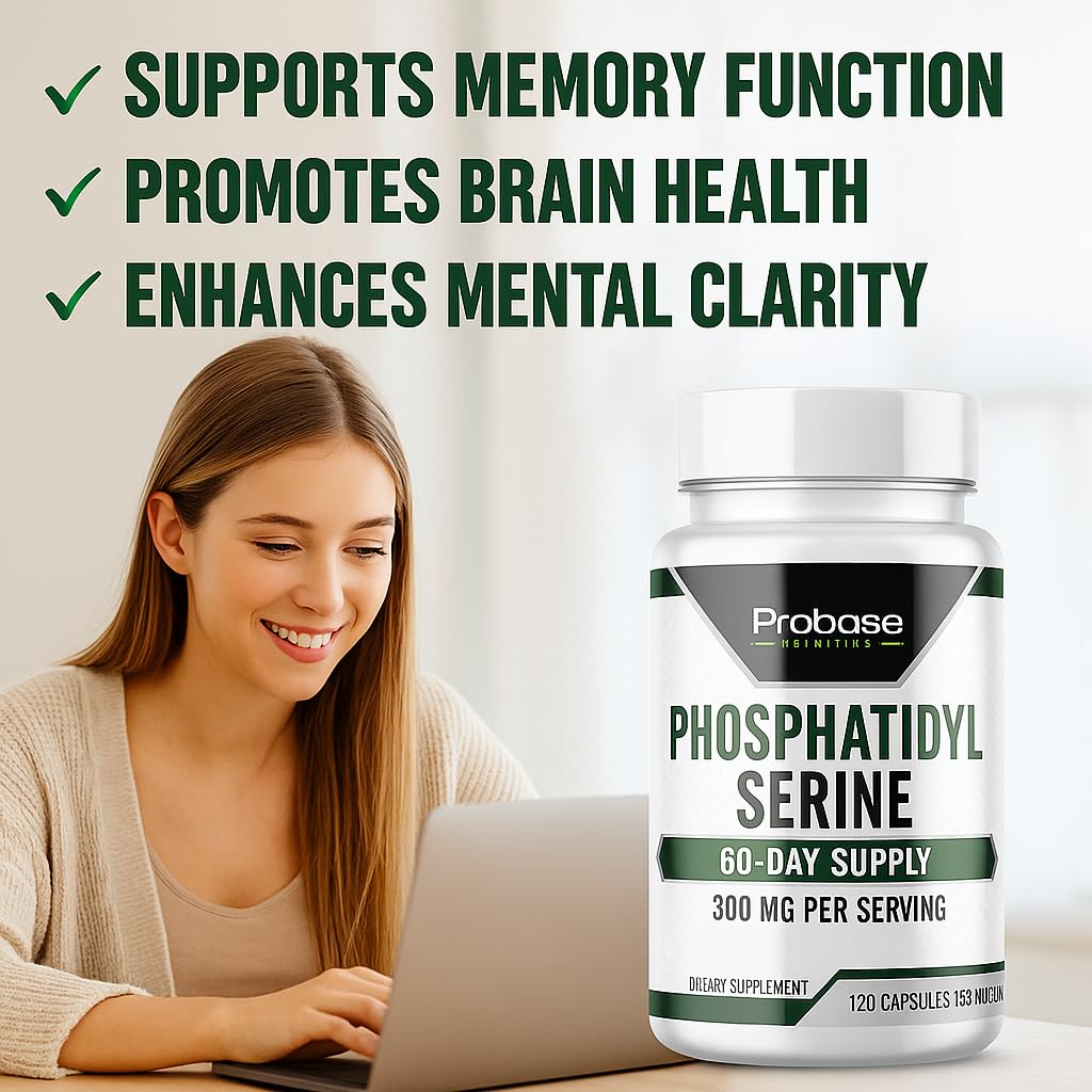 Probase Nutrition Phosphatidylserine 300mg Supplement Capsule 120 Capsules