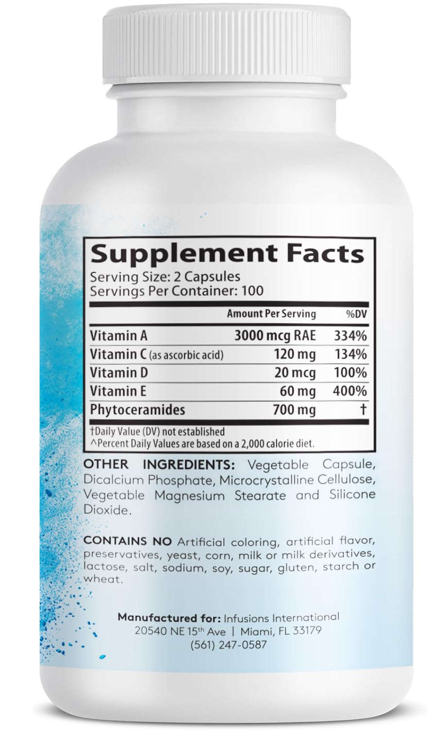 Infusions International Phytoceramides Capsule 200 Count