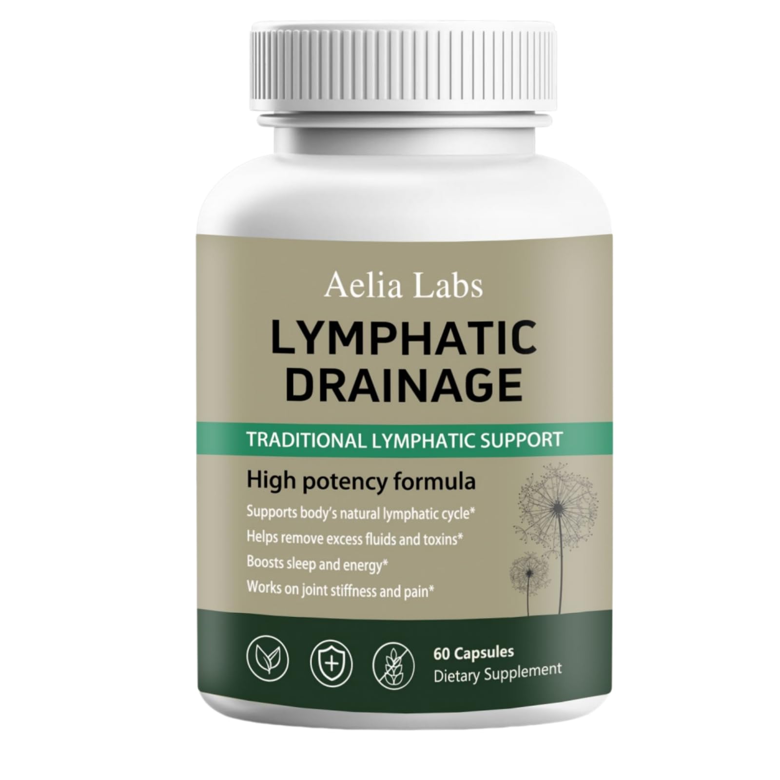Aelia Labs Drenaje Linfatico 60 Capsules