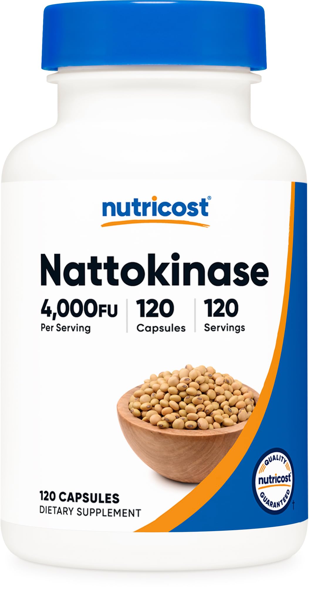 Nutricost Nattokinase (4,000 FU) 120 Capsules