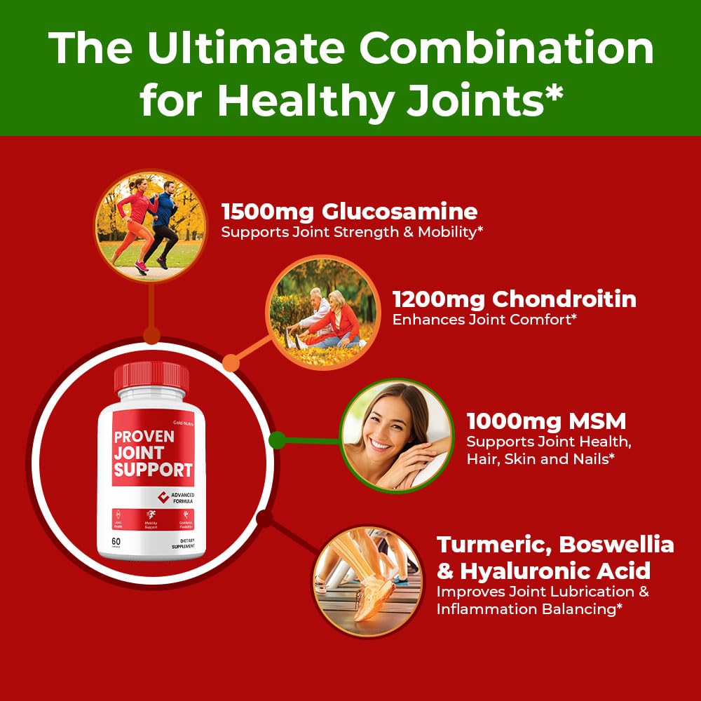 Gold Nutra Proven Joint Support Capsules, 1 Count