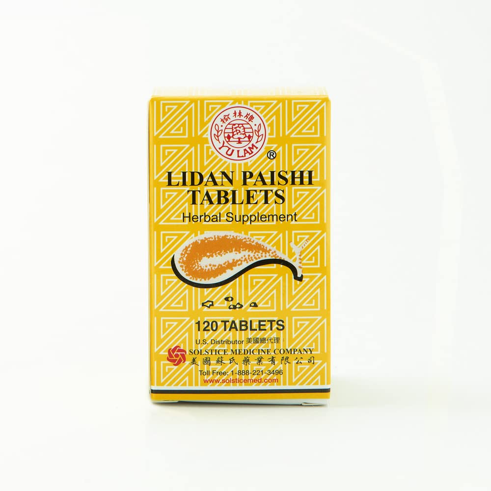 Yu Lam Lidan Paishi Tablet Herbal Supplement Tablets 120