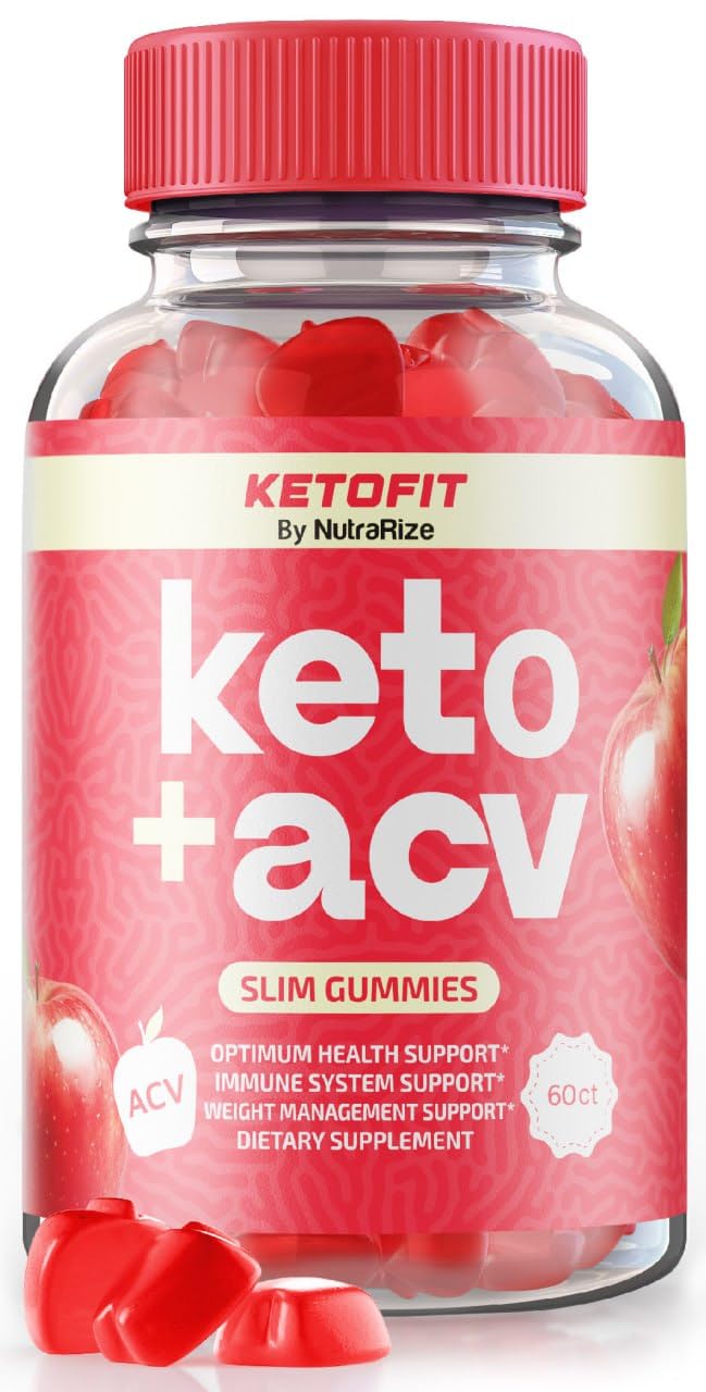 NutraRize Ketofit Advanced Formula for Weight Loss Gummies, 60 Count