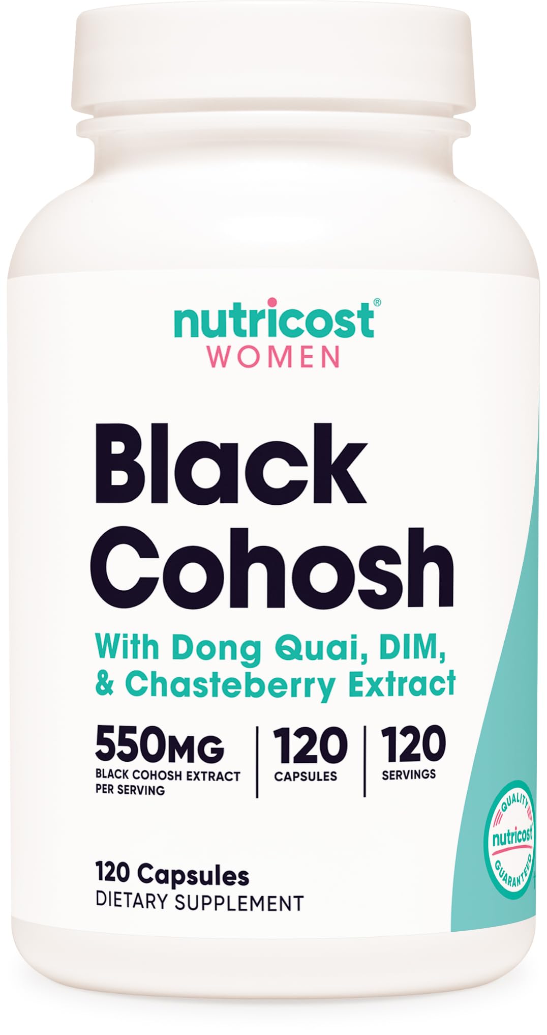 Nutricost Black Cohosh for Women (660mg) Capsules, 120 Count