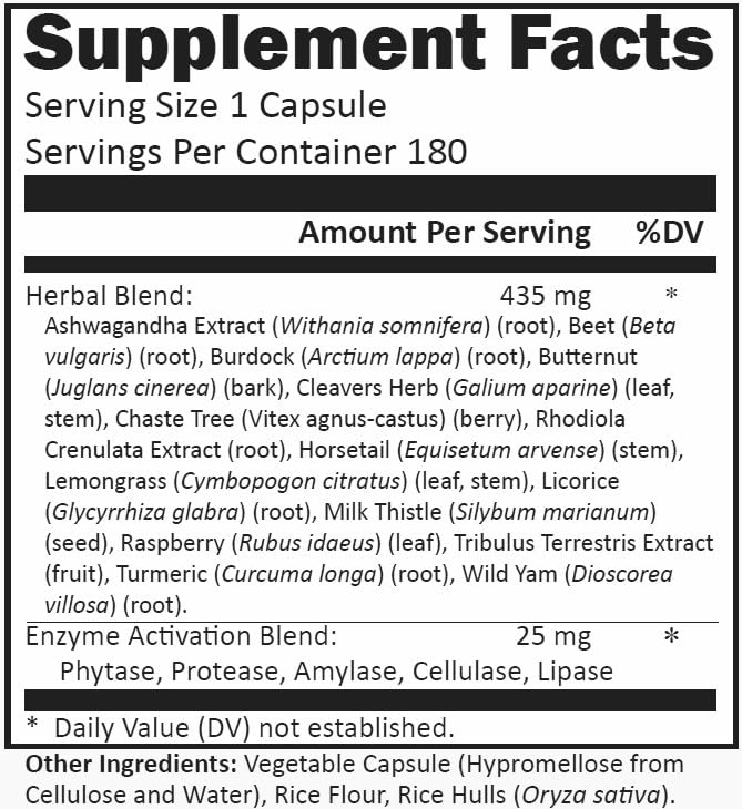 R-Garden Female Hormone System Capsules 180