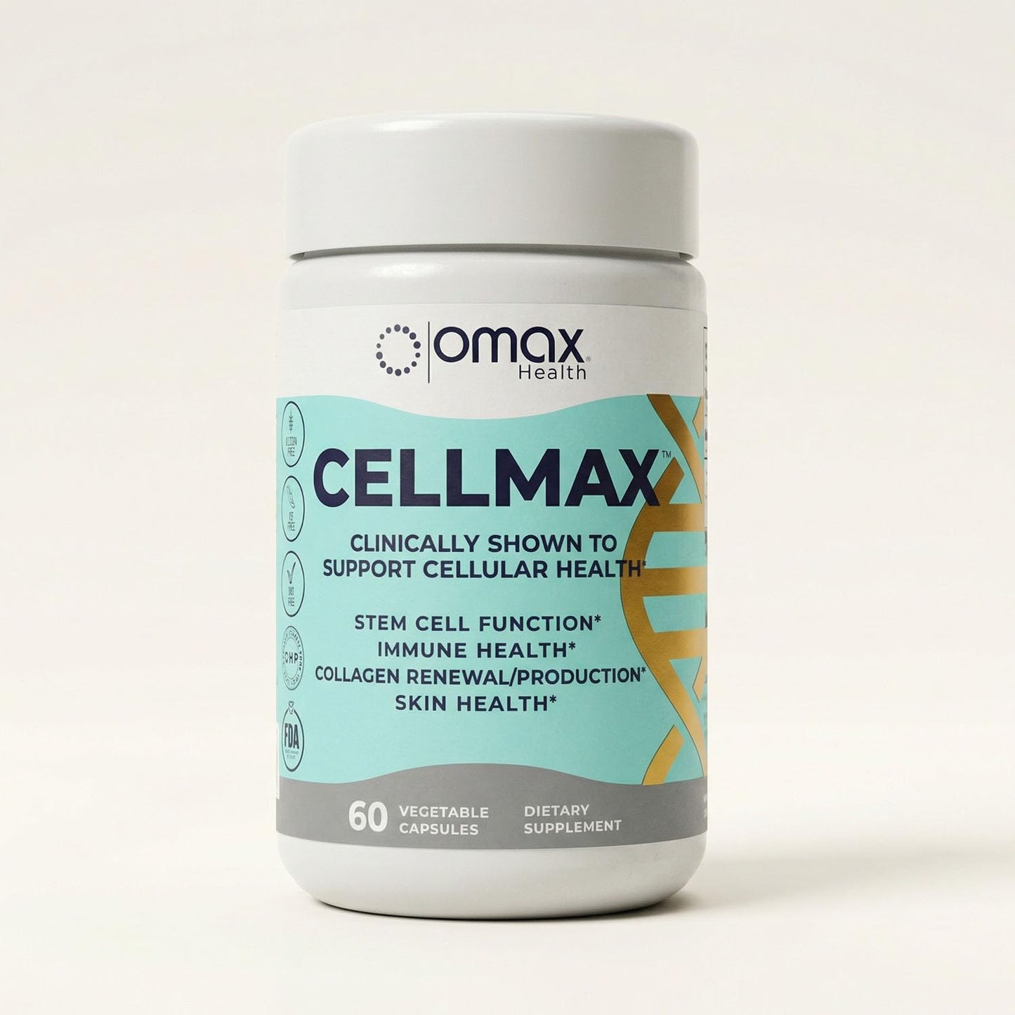 Omax3 Cellmax Healthy Aging Supplement 60 Capsules