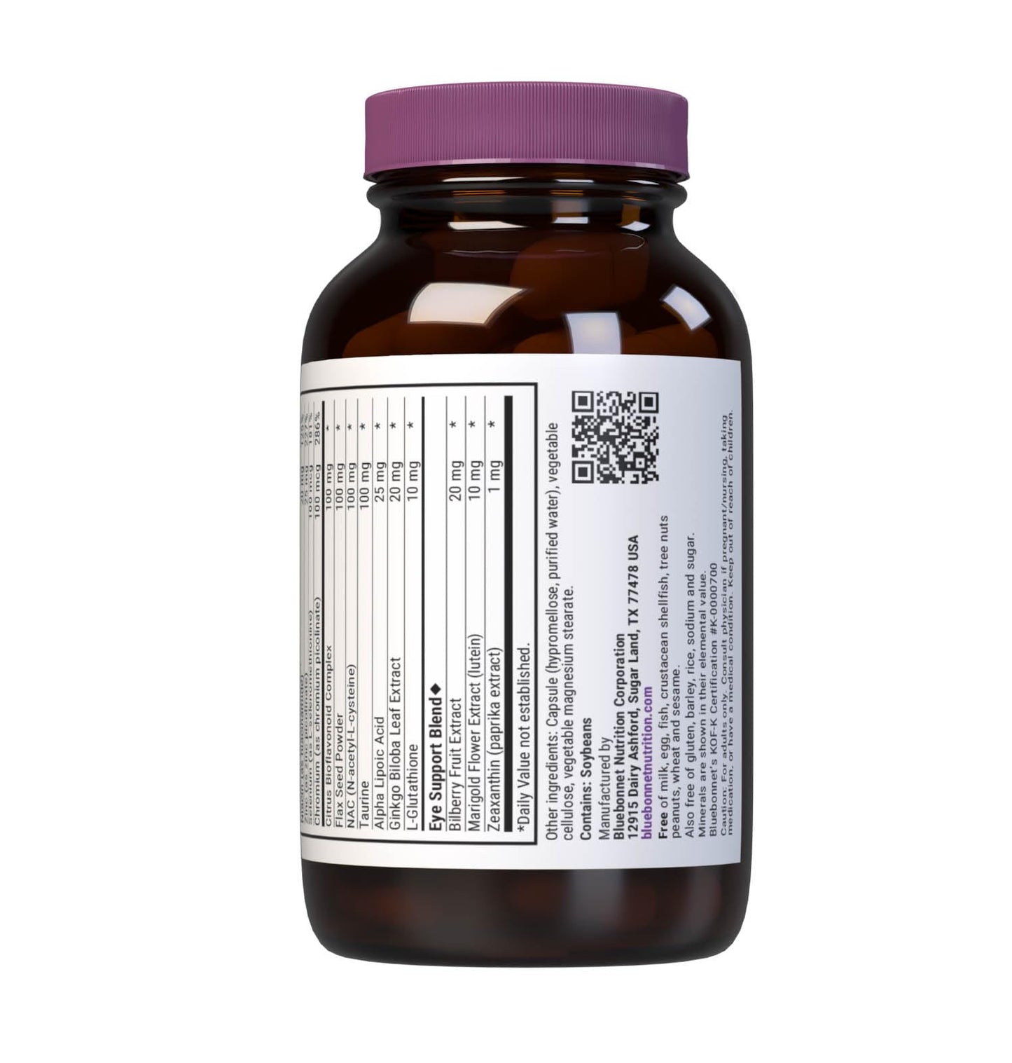 BlueBonnet Eye Antioxidant with Zeaxanthin Formula Capsules 60