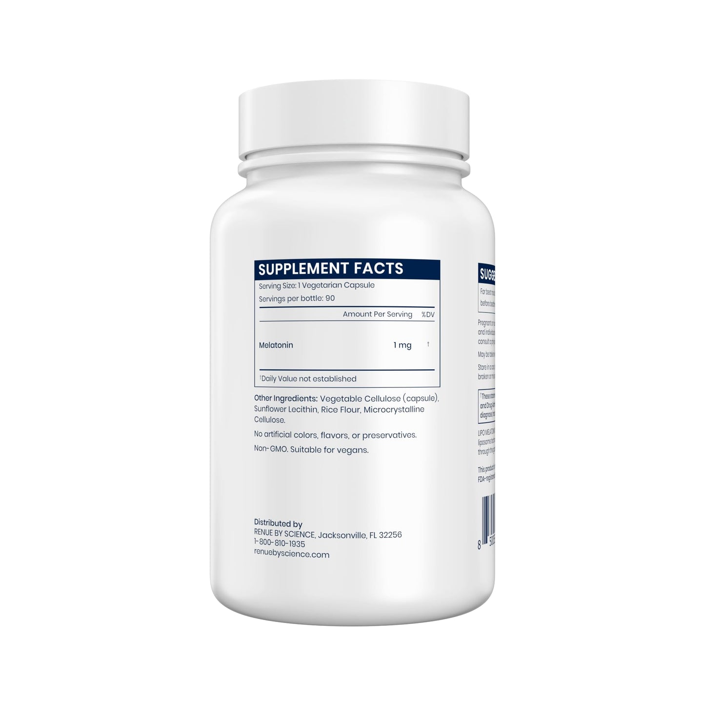 Renue By Science Liposomal Melatonin Capsules 90 Capsules