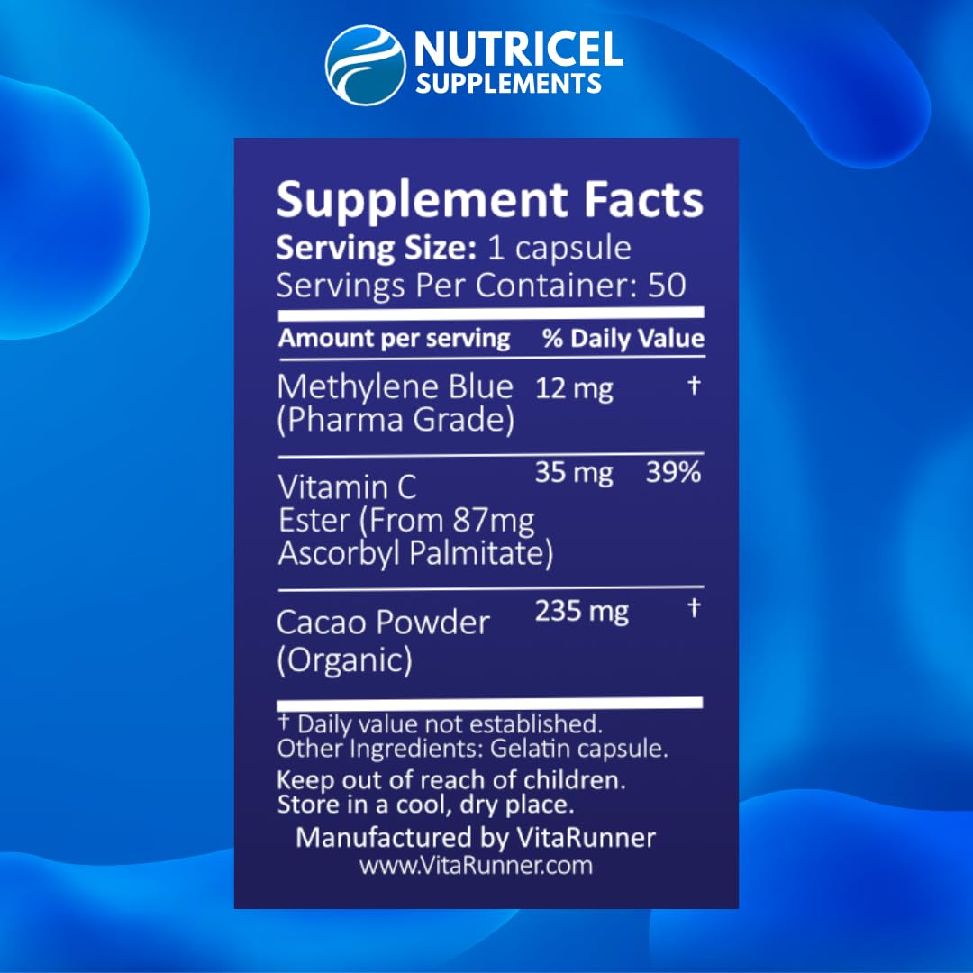 Nutricel Supplements Methylene Blue Powder 1