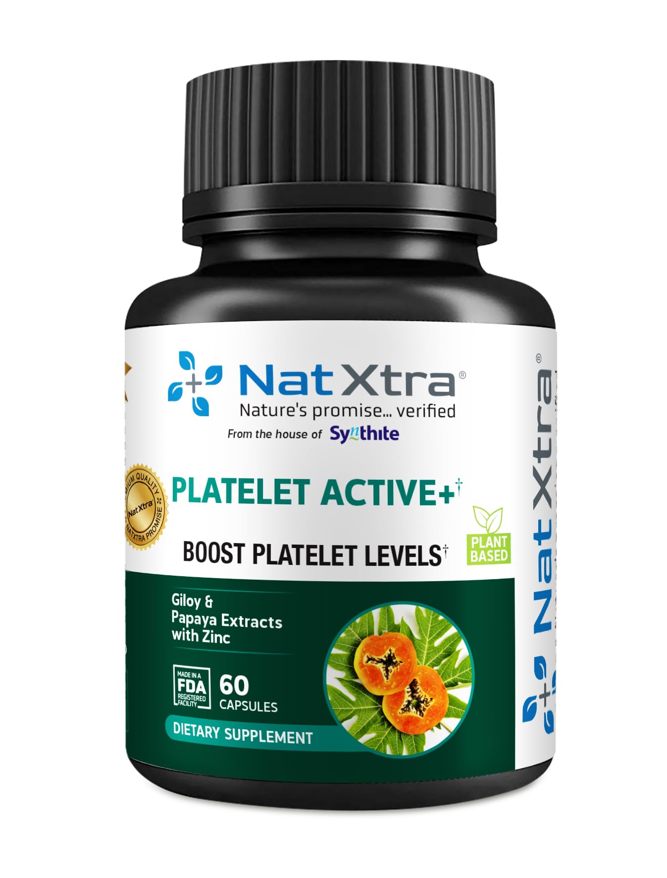 NatXtra Platelet Active+ Capsules 60